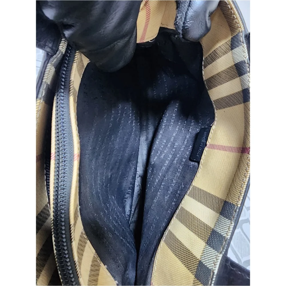 BURBERRY Vintage Nova Check Hand Bag Beige/Black - Picture 14 of 14